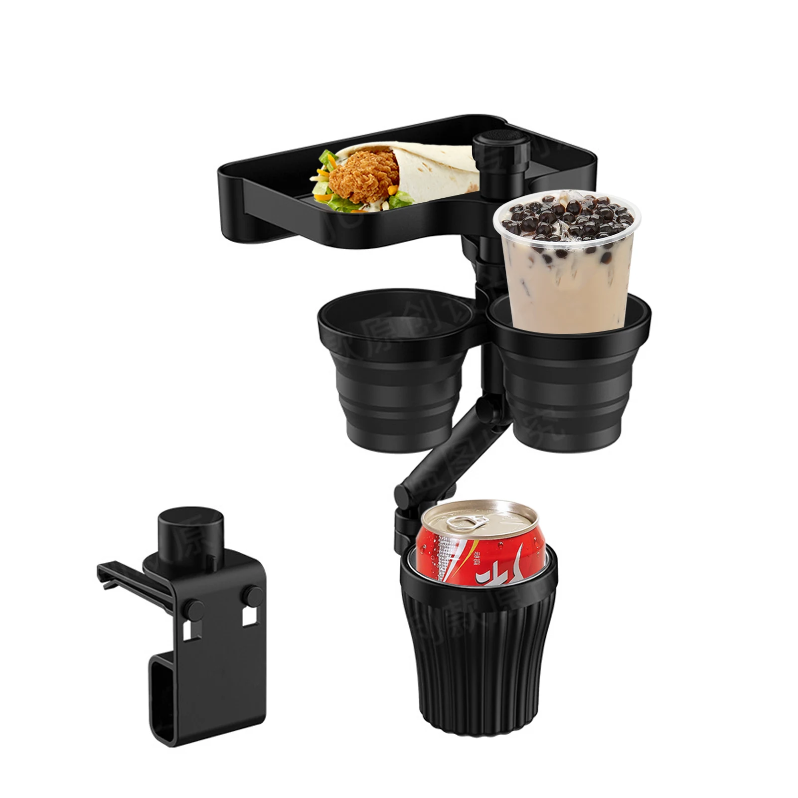 Multi-Functional Car Tray Holder Auto Car Food Tray Folding Car Pallet Back Seat Water Car Cup Holder Dining Table Drink Holder