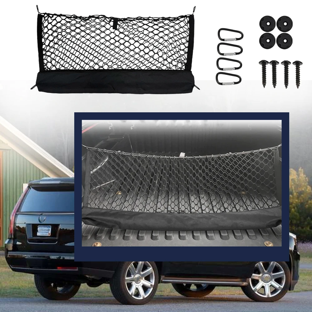 Envelope Style Cargo Net Car Accessories for Chevrolet Chevy Suburban 2015-2024