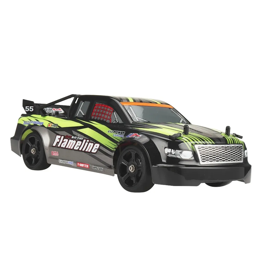 

Flameline 1/14 2.4G 4WD 30km/h RC Car Drift LED Lights w/ Gyro Full Proportional Vehicles Toys