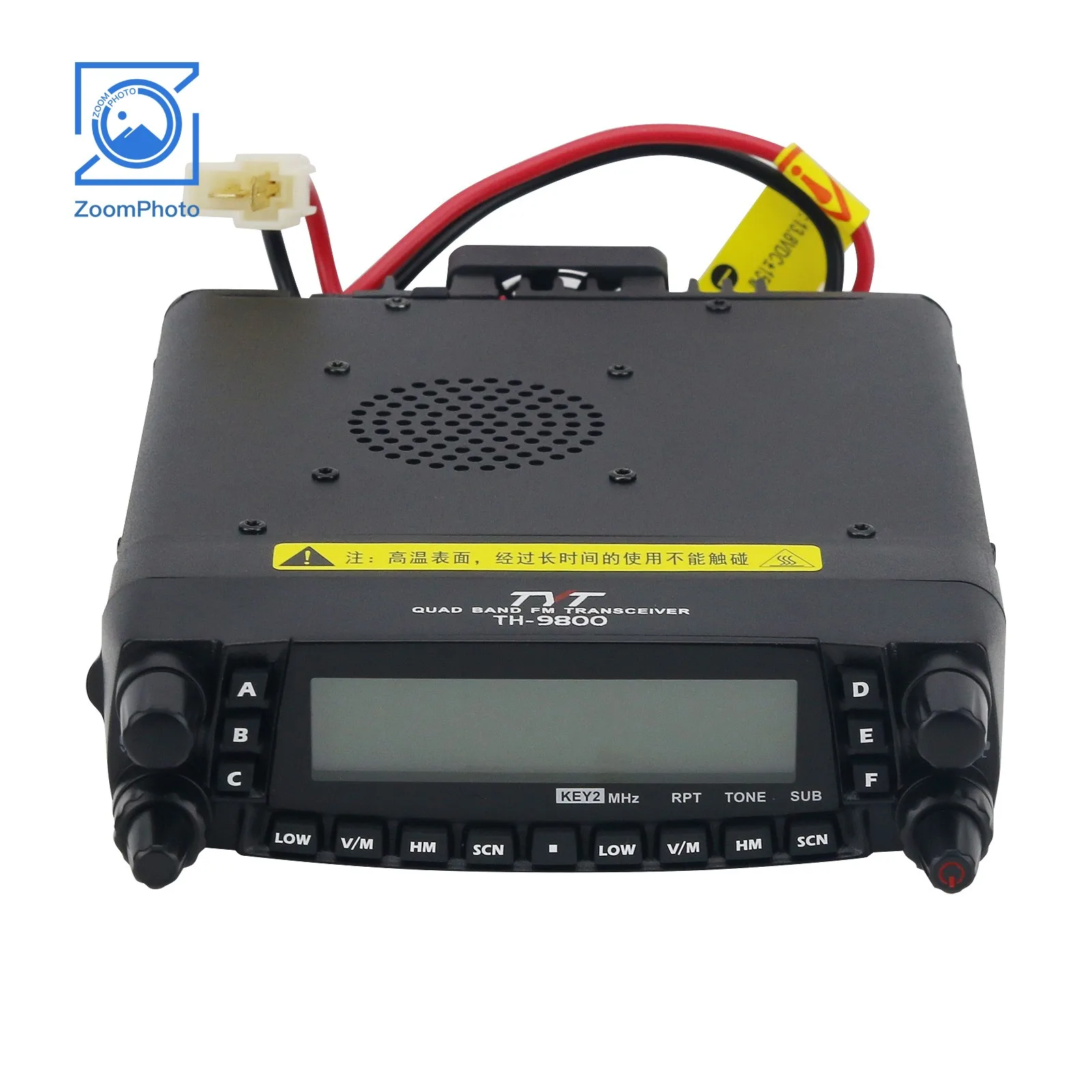 TYT TH-9800 PLUS 50W Transceptor Quad Band Rádio Móvel Transceptor FM Versão Padrão Usado em Carros