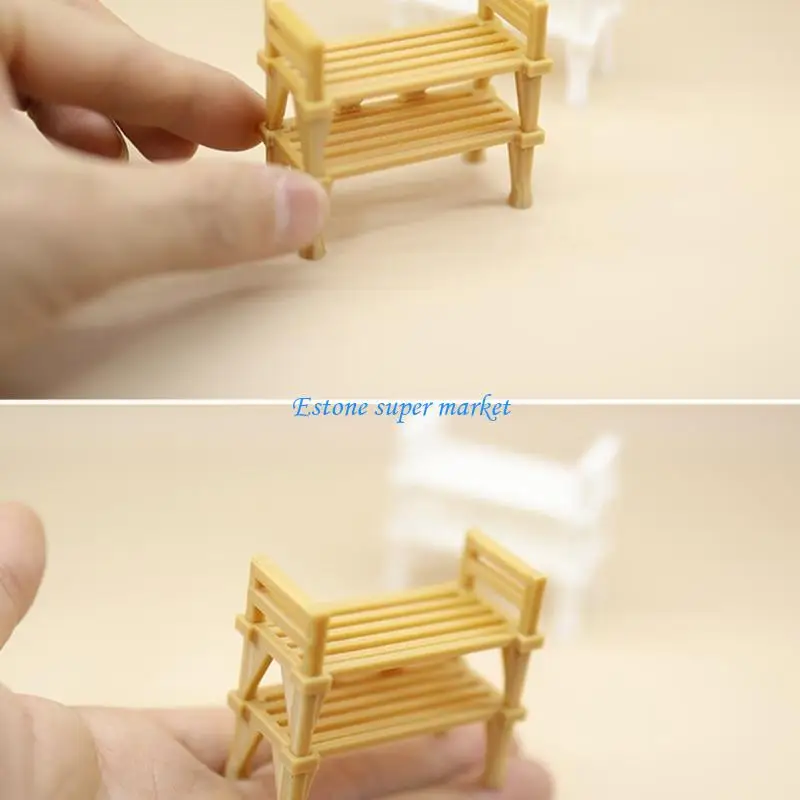 090B Mini Shoe Rack Organization Model Realistic Detailing For Tiny Space Planning