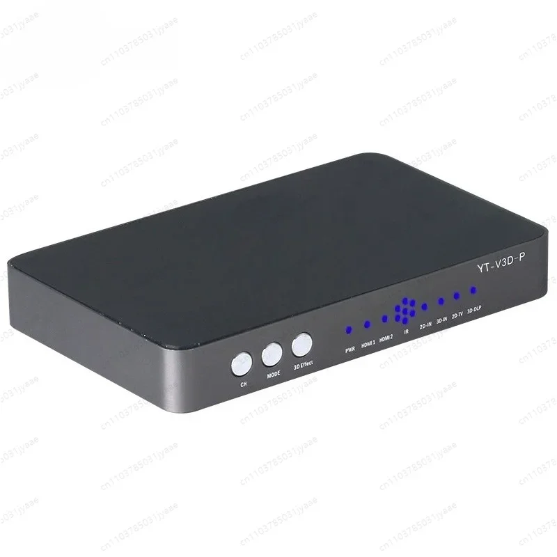 2D to 3D video converter with DLP projector 3D TV display AR smart head wearing
