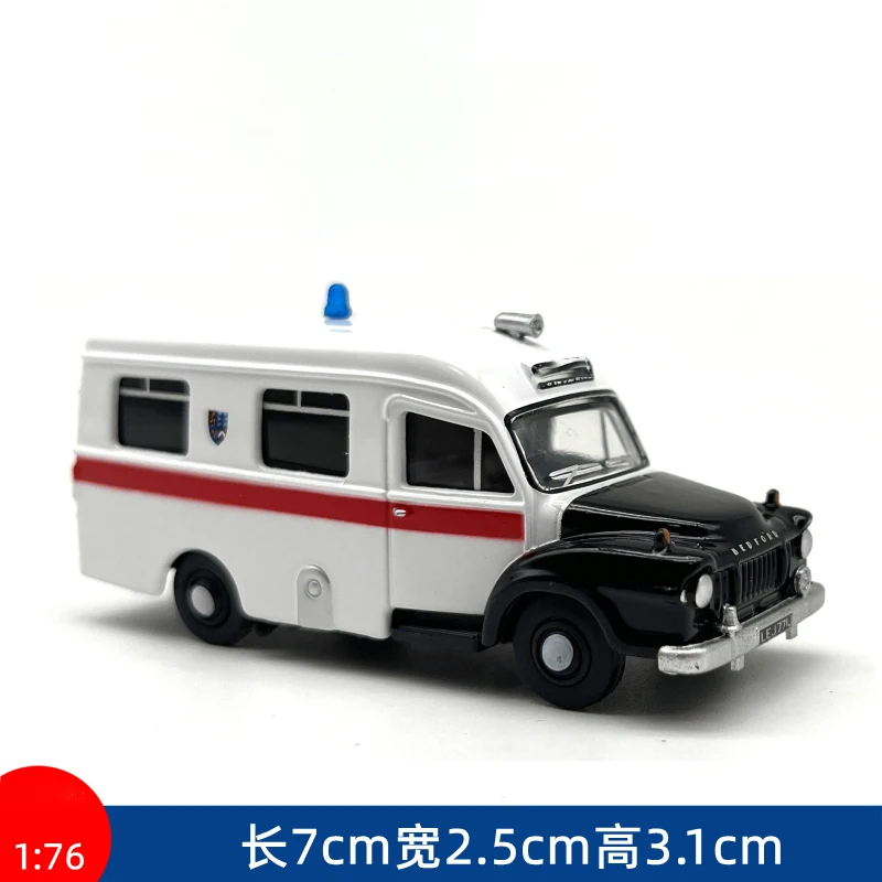 

Статическая модель автомобиля из сплава скорой помощи, коллекционный готовый продукт, орнамент, новинка с упаковкой, мужской подарок на день рождения