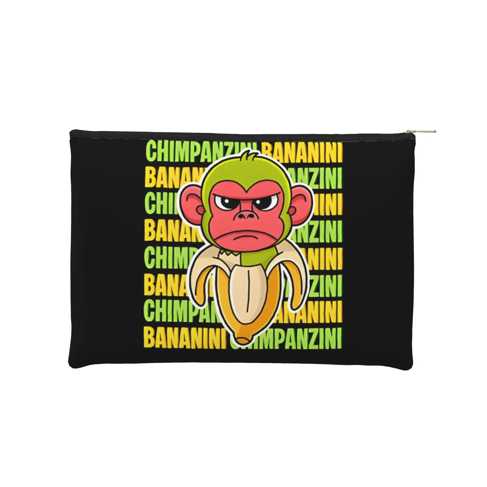 

Складная косметичка-несессер Chimpanzini Bananini Italian-Brainrot на молнии для путешествий