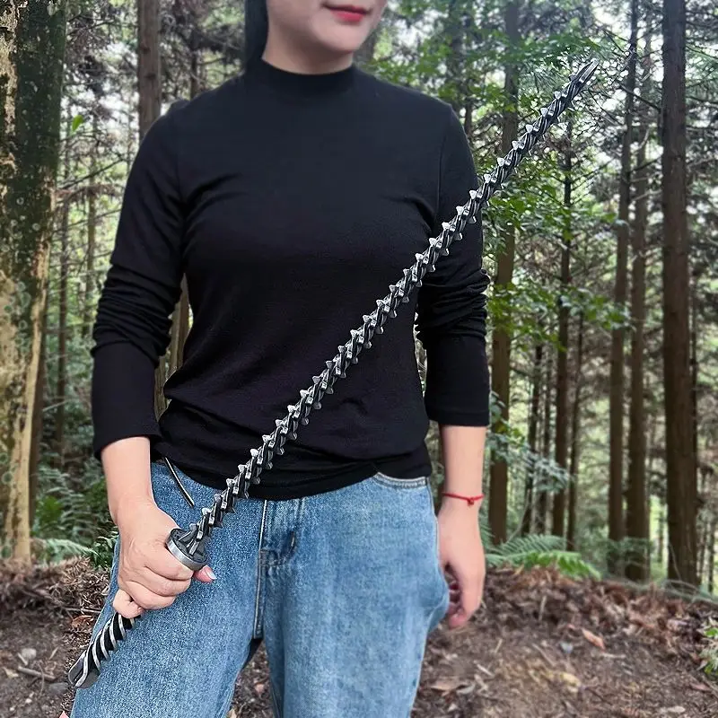 Modelos de armas tradicionales Retro chinos, herramientas de protección portátiles para exteriores, palo de ventana rota para coche, adornos para el