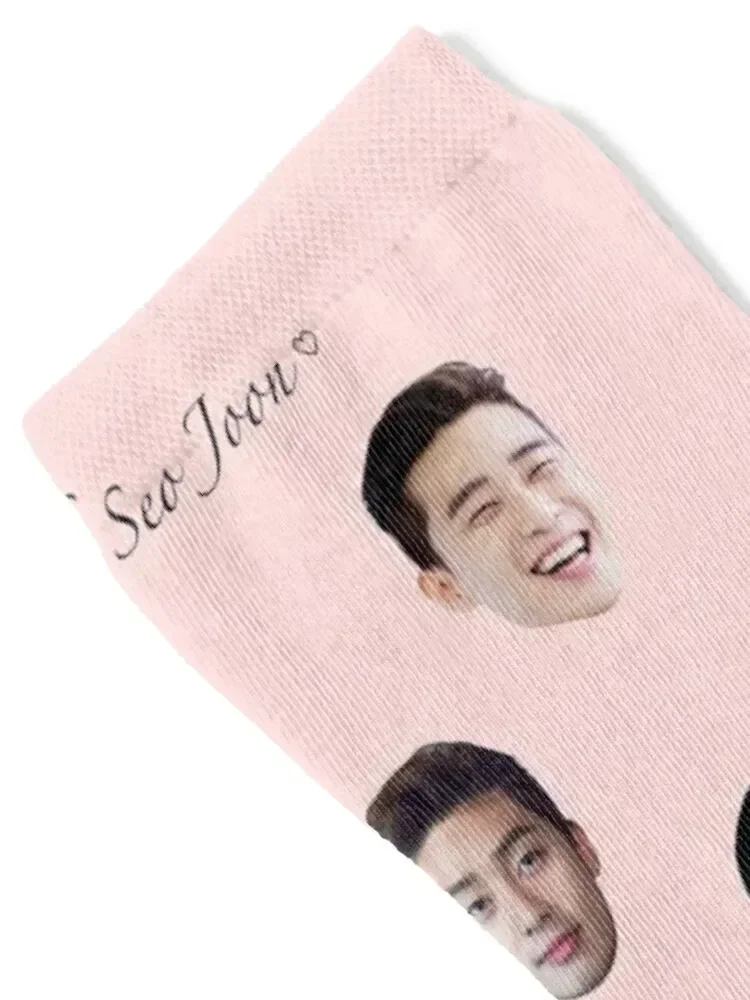 Park Seo Joon sticker pack Socks cycling floral Socks Ladies Men's