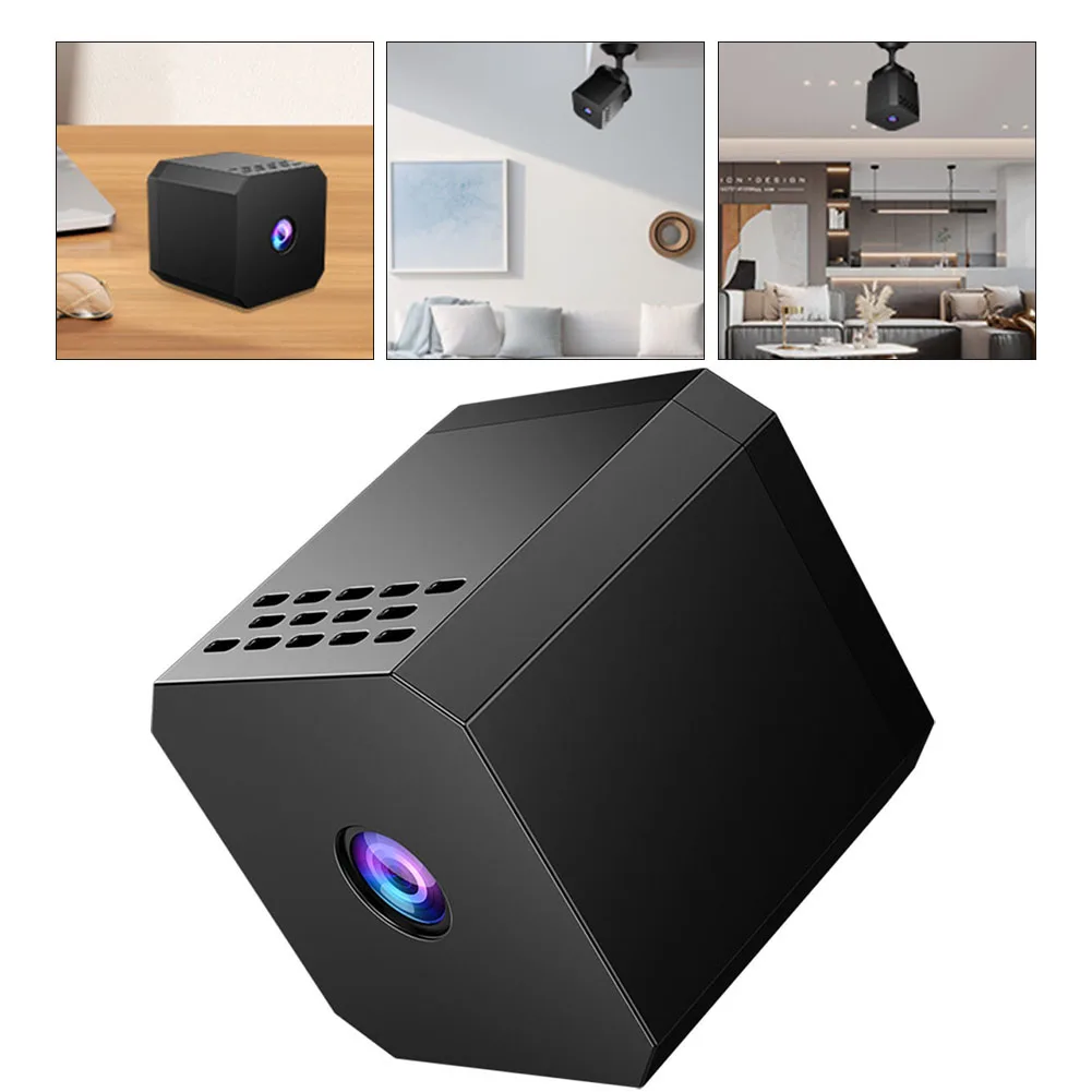 Compact Wireless Security Camera No Internet Required Motion Alerts Infrared and Magnetic Base for Metal Surfaces