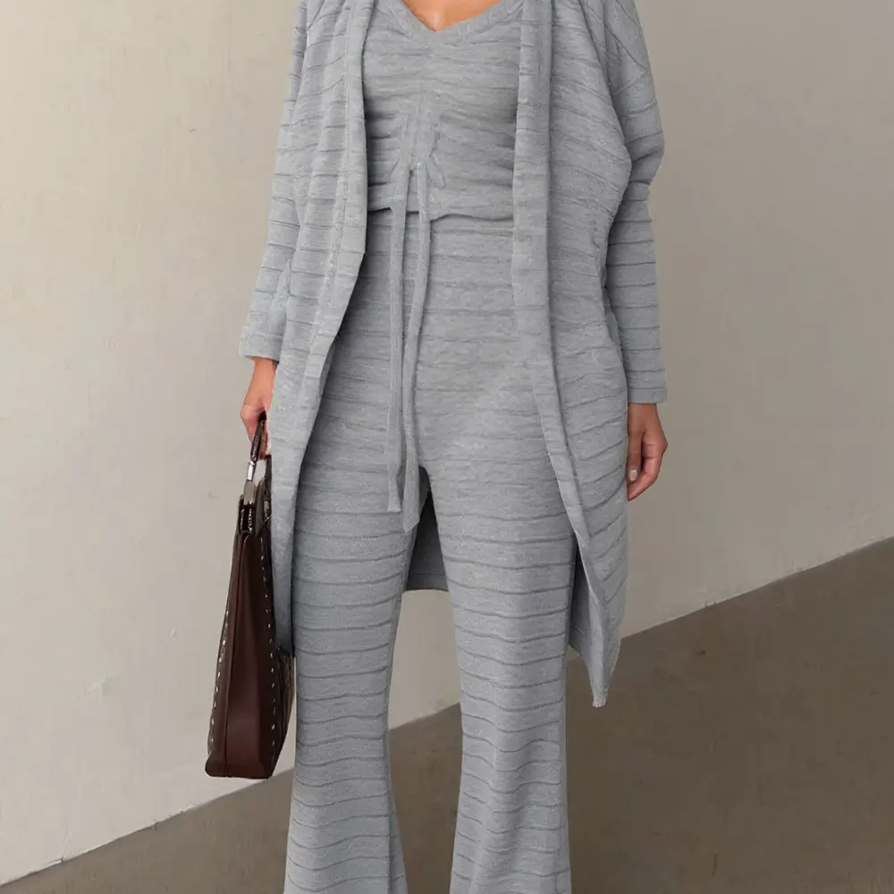 Pantaloni da abito casual da donna Pantaloni lunghi stile moda Ensemble Abito primavera autunno senza decorazione