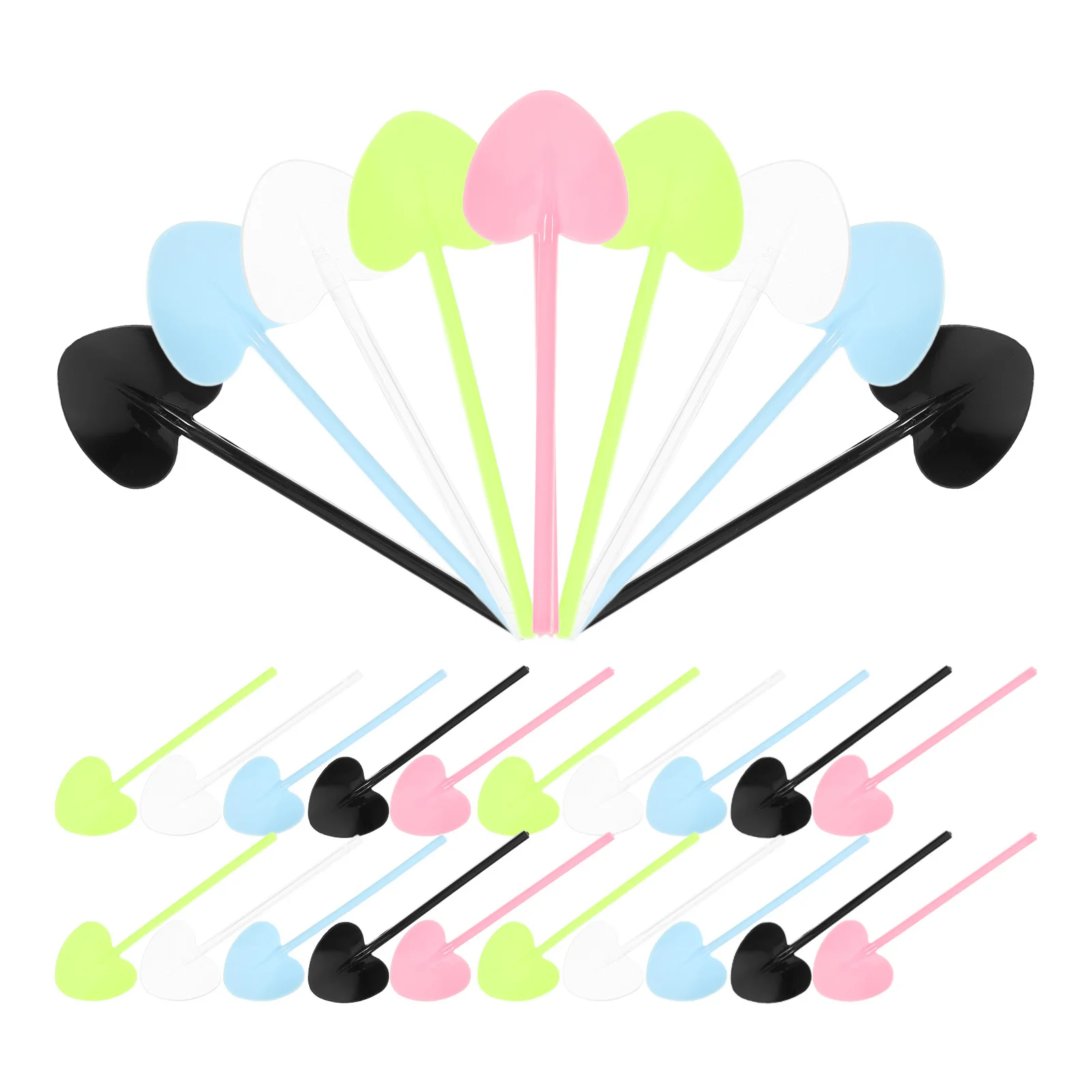 

500 Pcs Food Serving Spoons Ice Favors Cake Dessert Mini Tasting