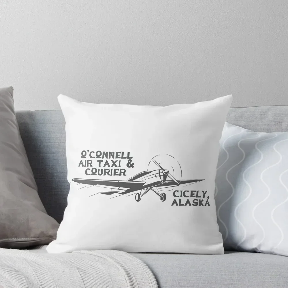 O'Connell Air Taxi Courier Northern Exposure Throw Pillow luxury sofa pillows Pillowcases Bed Cushions pillow