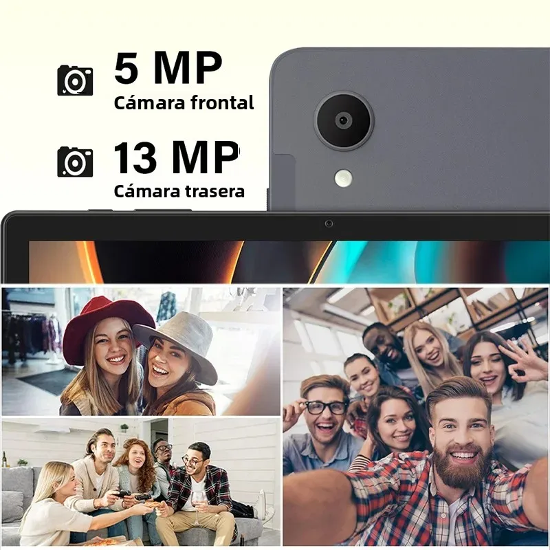 Imagen 7: Tablet PC Android 15 de 11 pulgadas con batería de alta capacidad de 8000 mAh, 12 GB de RAM + 128 GB de ROM, ampliable a 512 GB, Octa-core, certificado por GMS.