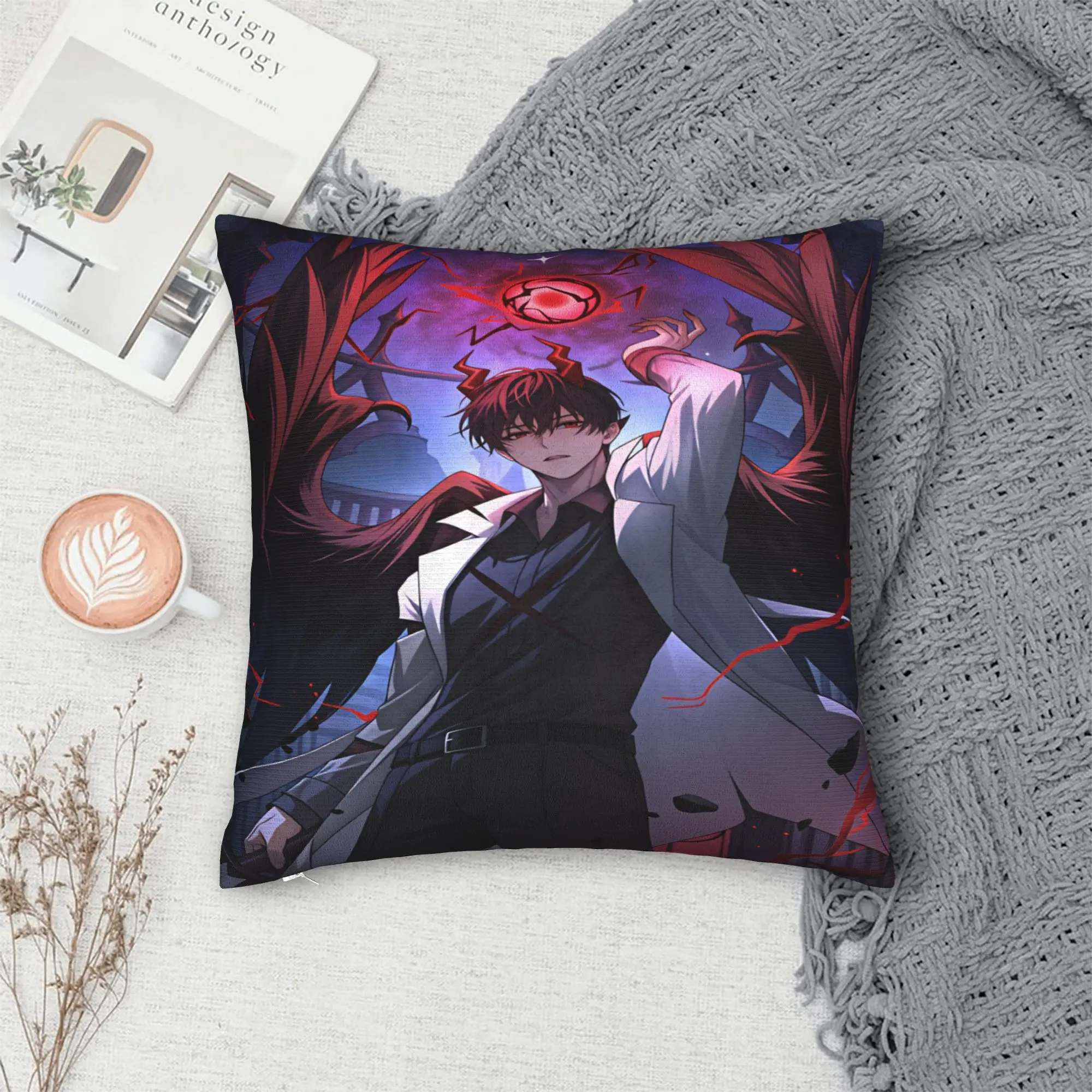 Omniscient Readers Viewpoint Pillow Case  Novelty Pillow Cover Print Pillowcases For Living Room Bed Chair