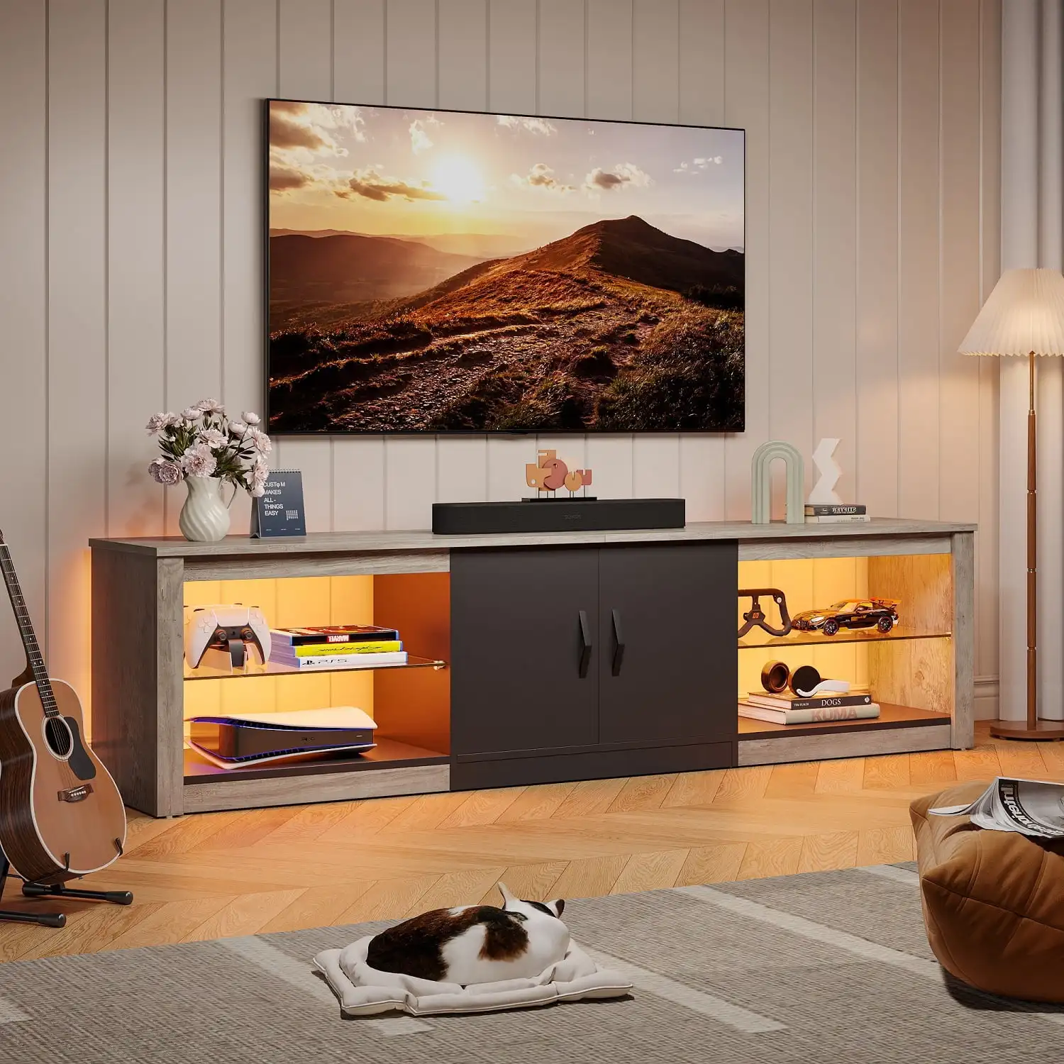 LED TV Stand for TVs Up To 75