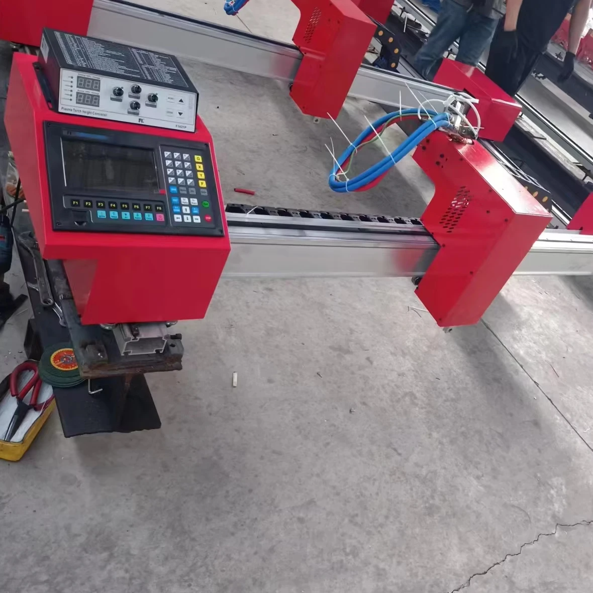Source Factory Portable CNC Plasma Cutting Machine Flame and Plasma with Huayuan 63A 120A 200A Cutting Power Supply