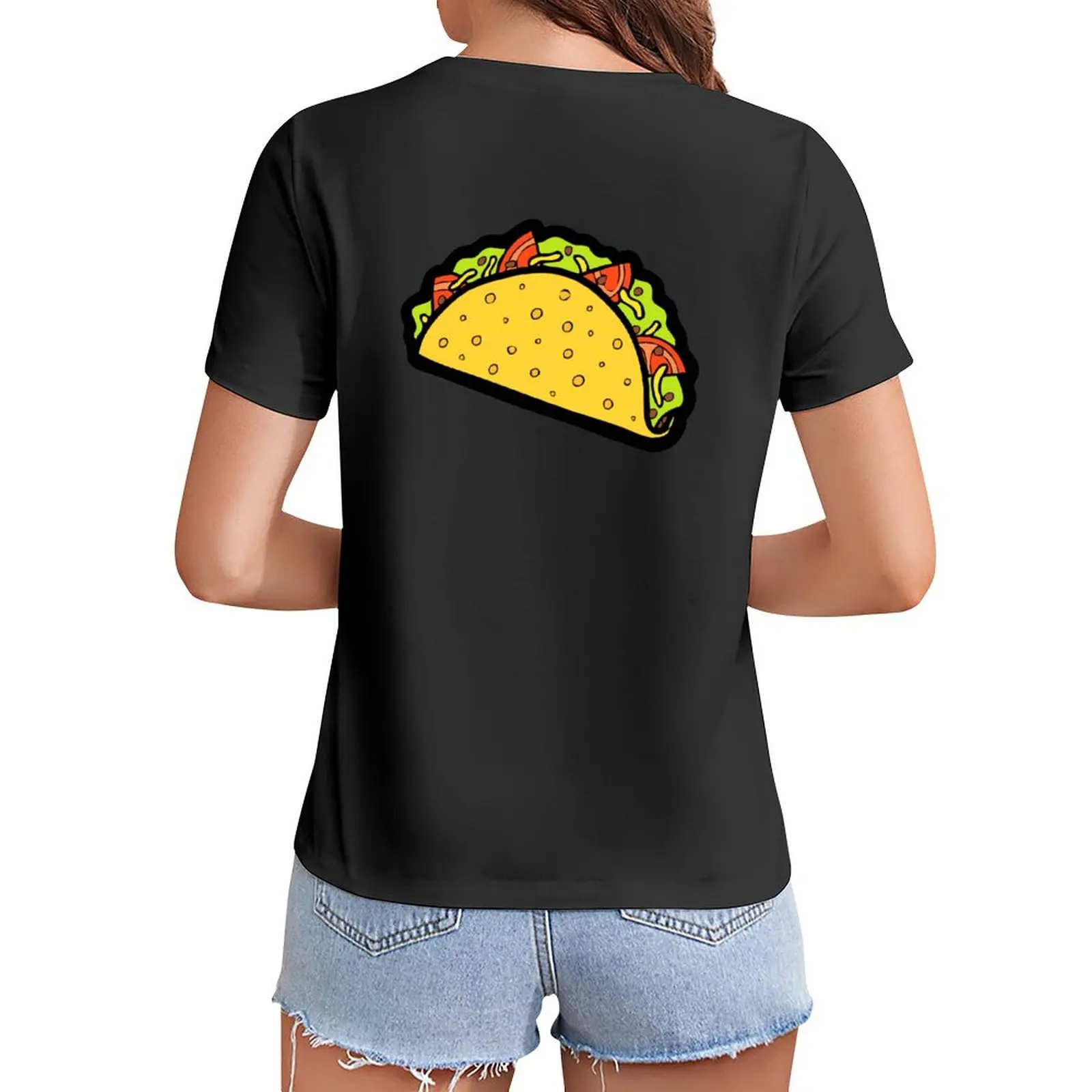 

It's Taco Time! T-Shirt animal print tops Woman T-shirts