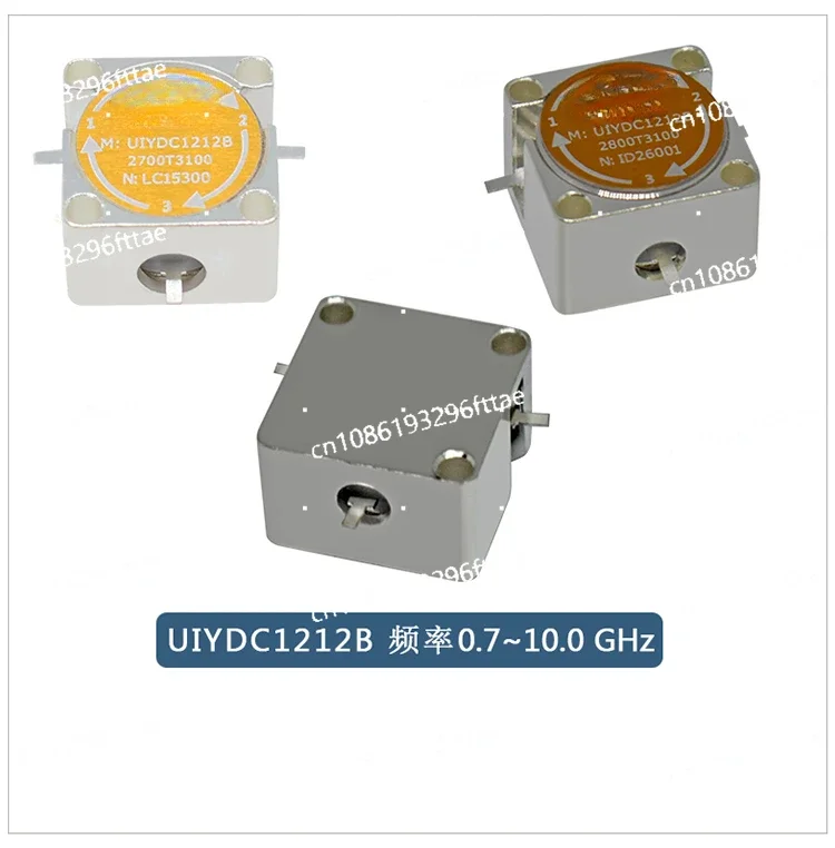 5G Communication Frequency 0.7-10 GHz Embedded Circulator Multi-band RF Circulator with Wire