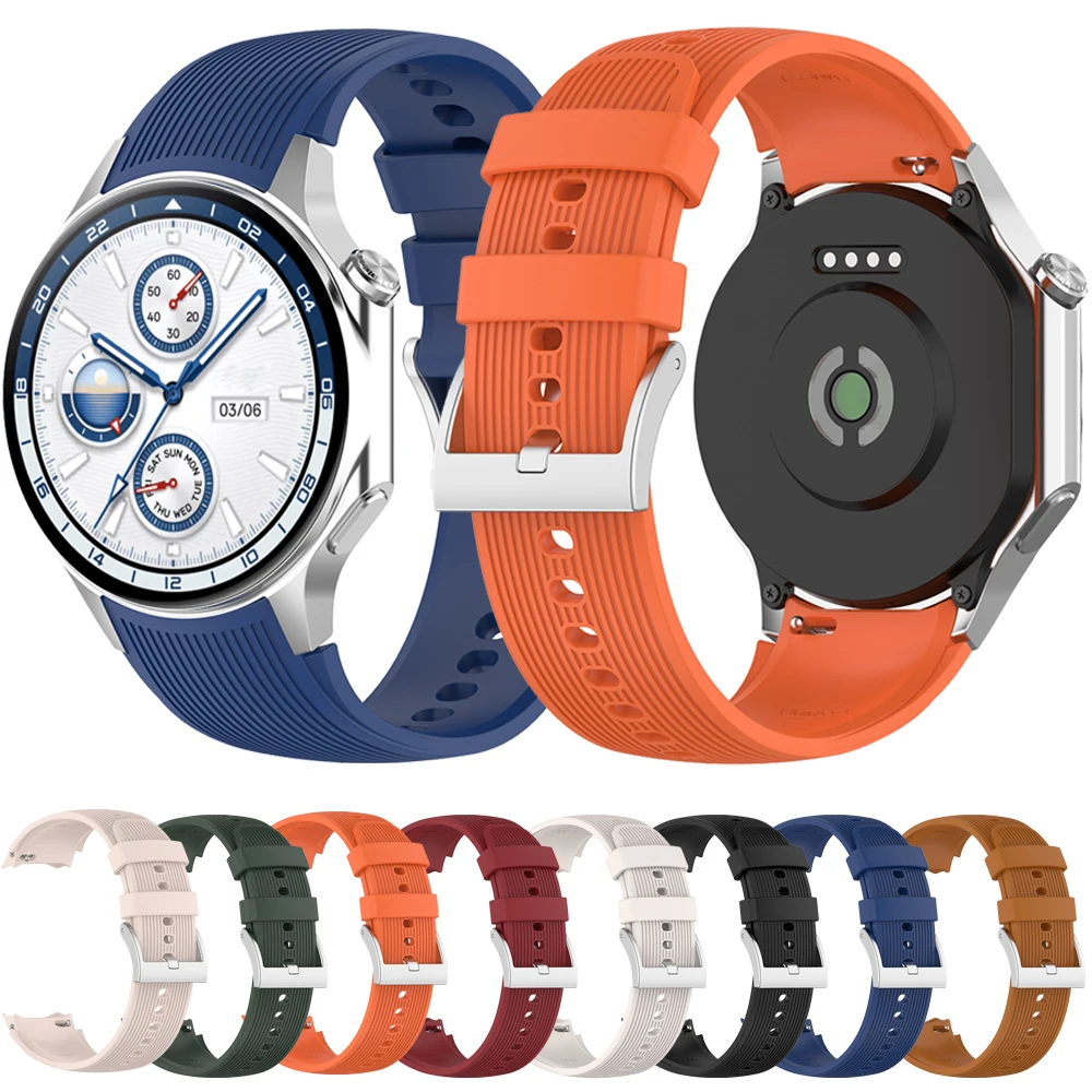 No Gaps Silicone Strap for Oppo Watch X X2 Replaceable Bracelet Watchband for OnePlus Watch 2 2R 3 Smart Watch Belt Accessories