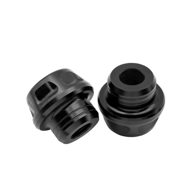 Universal Motorcycle Front Fork Sliders High Strength Crash Protector Replaceable for Moped Scooters Off-Road Bikes