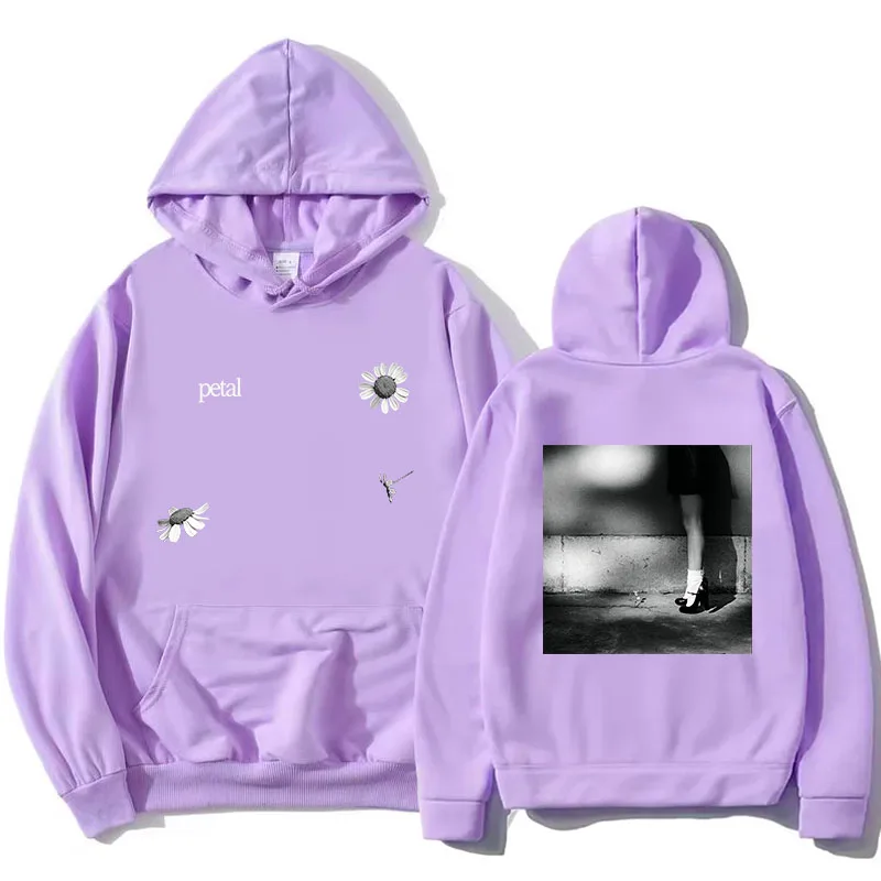 Ariana Grande Petal Hoodies, langärmelig, modische Kapuzen-Sweatshirts, grafisches Merch, lässiges, lockeres Design, bedruckte Pullover, Unisex – Detail 5
