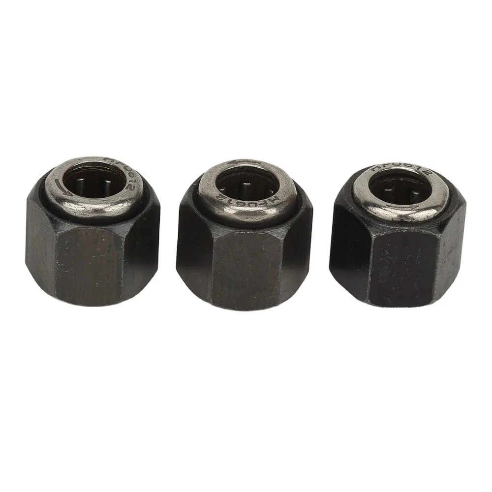 3 Pcs 12 mm RC Hex Nut R025 Metal One Way Bearing for Vertex VX16/VX18 SH16/18/21 and for HSP 1/8 1/10 RC Car