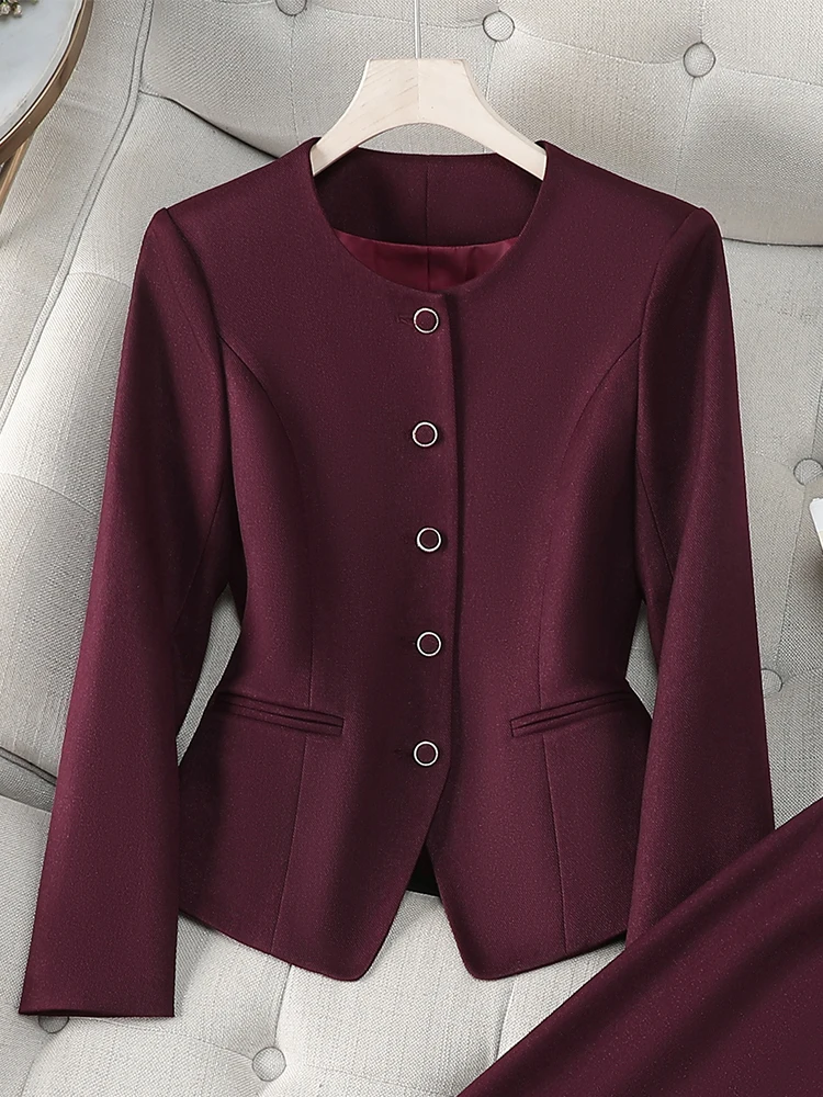 

Корейский женский деловой костюм Ele: профессиональная униформа для работы, модная одежда для администраторов, ресепшн и салонов красоты