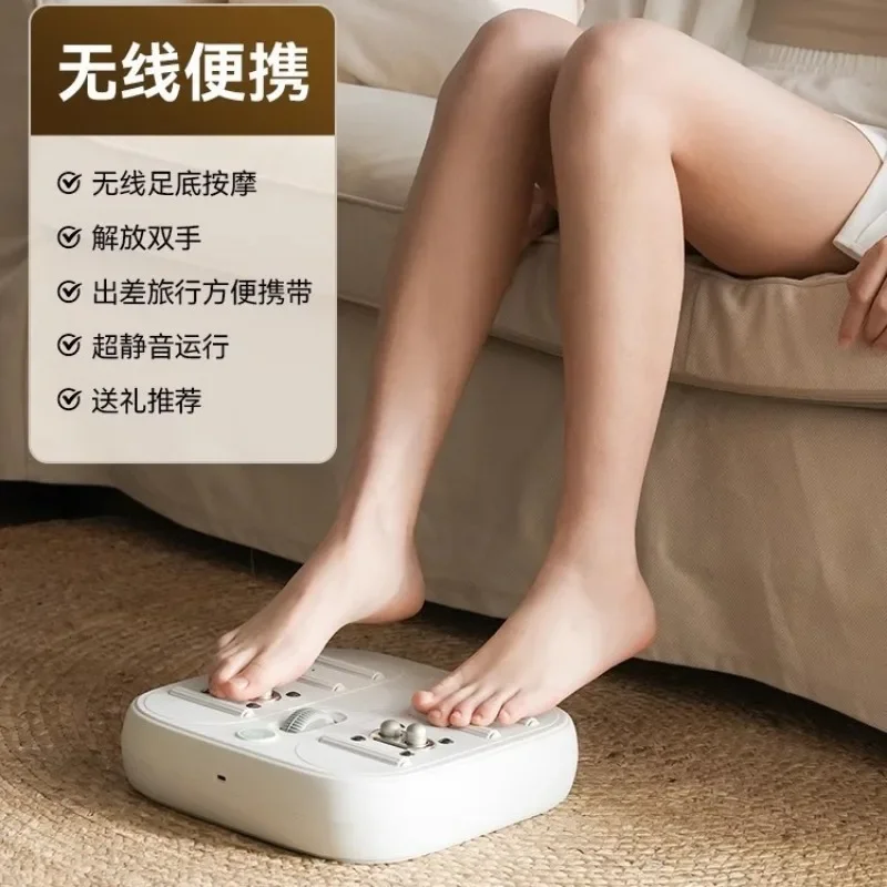 Foot Massager, Fully Automatic Kneading Foot Sole Home Wireless Portable Massage Foot Therapy Machine