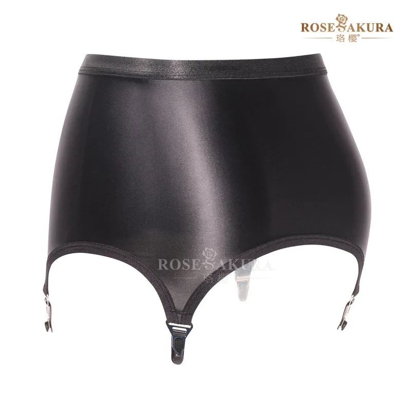 Yingying 8315 Taffeta Hip Skirt Garter Metal Suspender Buckles High-End European and American Ultra-Short Stockings Accessories