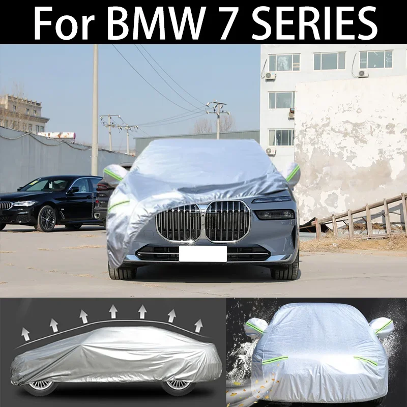 

For BMW 7 SERIES winter Car Cover Dustproof Outdoor Indoor UV Snow Resistant Sun rain Protection waterproof hail cover for car