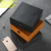 Vintage High-end 8-inch Tablet Phone Signal Screen Masking Box New Style Encrypted Scan-resistant Lock Positioning Box