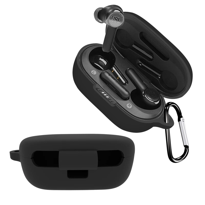 Protector silicona anticaída para auriculares, funda para auriculares funda silicona duradera para carcasa