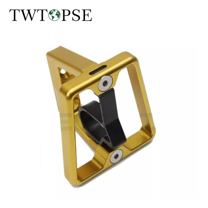 

TWTOPSE Bike Front Holder Rack For Brompton 3Sixty Pikes Folding Bicycle Bag Carrier Block Bracket S Bag Basket FCB Holder Rack