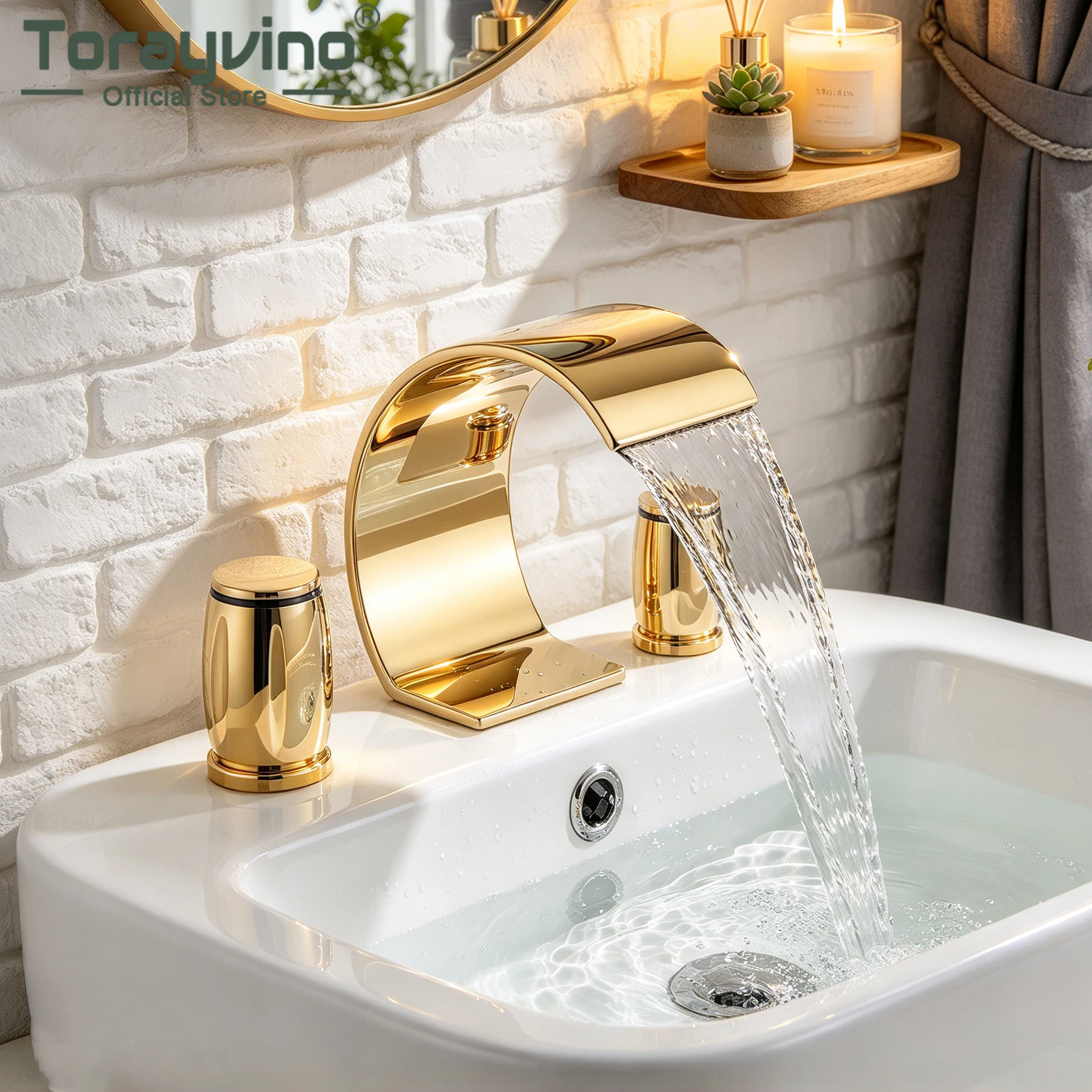 Torayvino – luksusowy, złoty z – Basin Mixer Tap recenzja i cena