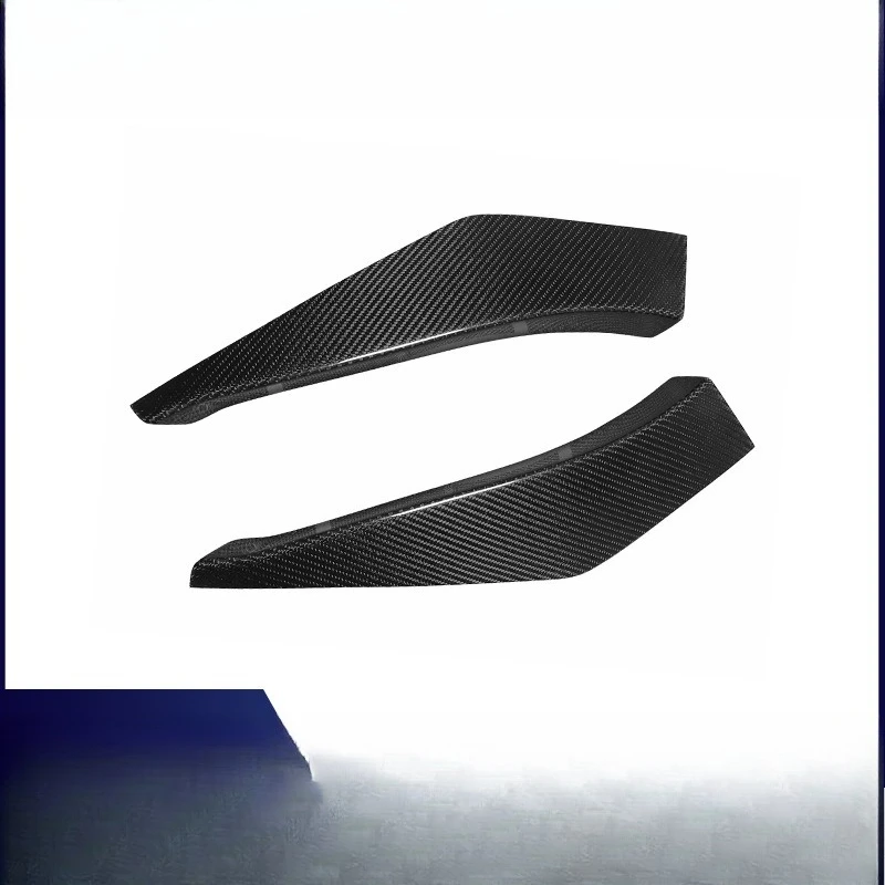 Carbon fiber front bar air knife spoiler fender auto parts