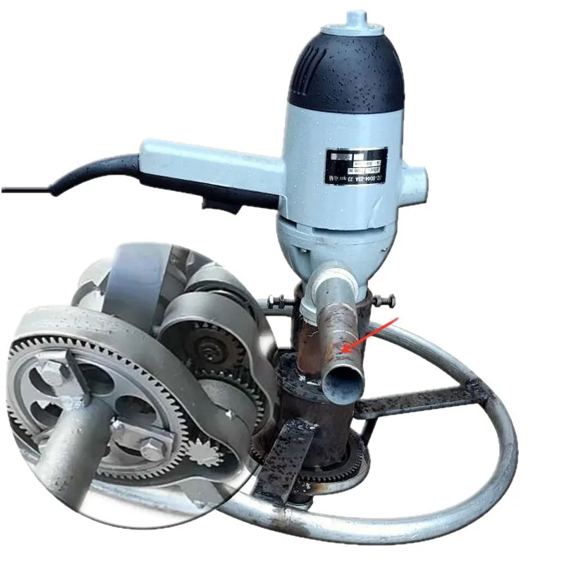 Household Small Electric Drilling Machine High Power Foldable Cart Drilling Equipment Drilling Rig Drill Bit