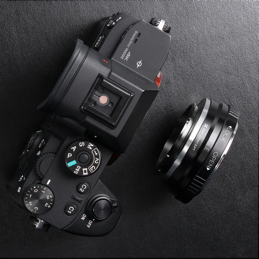 Imagem -06 - Concept High-precision Lens Adapter All-cobre Interface Canon fd Lens para Sony e Mount Nex5r Nex6 Nex7 Fd-nex Câmera k & f