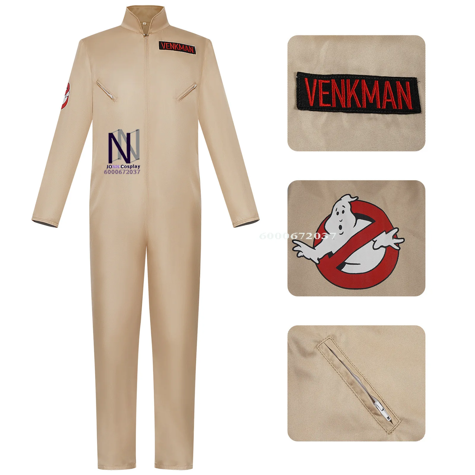 

Ghostbusters Cosplay Jumpsuit - Halloween Party, Stage Performance & Bizarre Themed Costumes