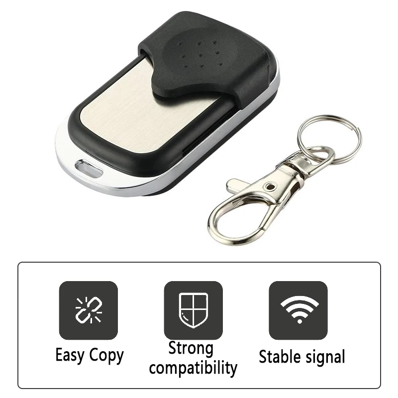 For MOTOSTAR RE532 RE534 CLICK 4M 4C CLICKSTAR 2 4 Garage Door Remote Control 433MHz Fixed Code Hand Transmitter Cloner