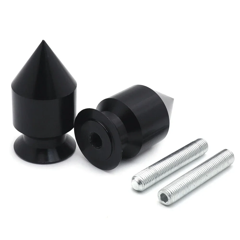 دراجة نارية جزء أسود سبايك Swingarm بكرة 10 مللي متر الموضوع لياماها كاواساكي ER-6N 09-10/نينجا 250R 08-11