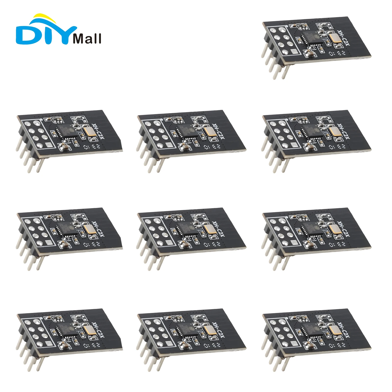 Substituição de microprocessador de núcleo único, XH-C2X, ESP8684H4, WiFi + Módulo BLE, 4MB Flash, DC3-3.6 V, RISC-V, 32Bits, ESP-01S