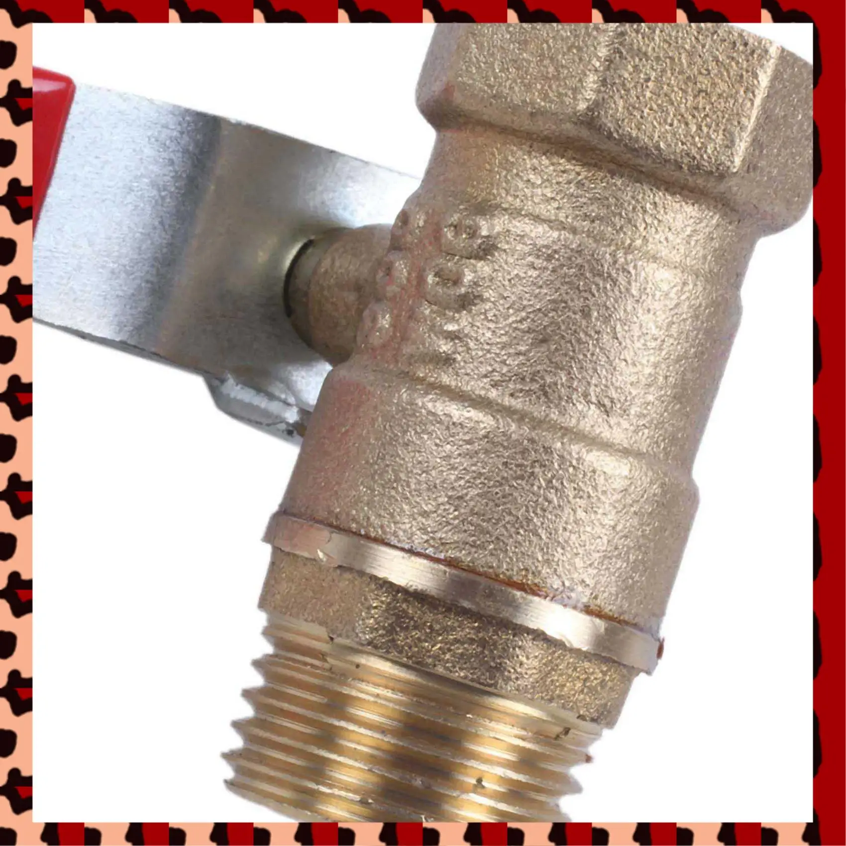 

A72P 3X резьба M/F между мужчинами и женщинами, 1/2 дюйма, полнопроходной латунный водяной шаровой клапан