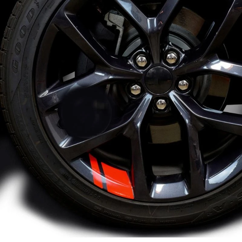96GB Reflective Wheel for Rim Stripe Decal Sticker for Rim Size Universal Car Motorcycle Reflective Pinstripe Tape Decoration