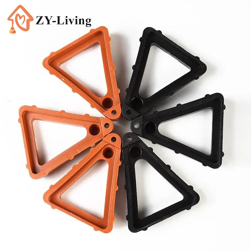 10/30 Pcs Plant Pot Feet Flower Pot Risers Stand With Holes Drainage Saucer Pads Prevent Root Rot For Indoor Outdoor Plants