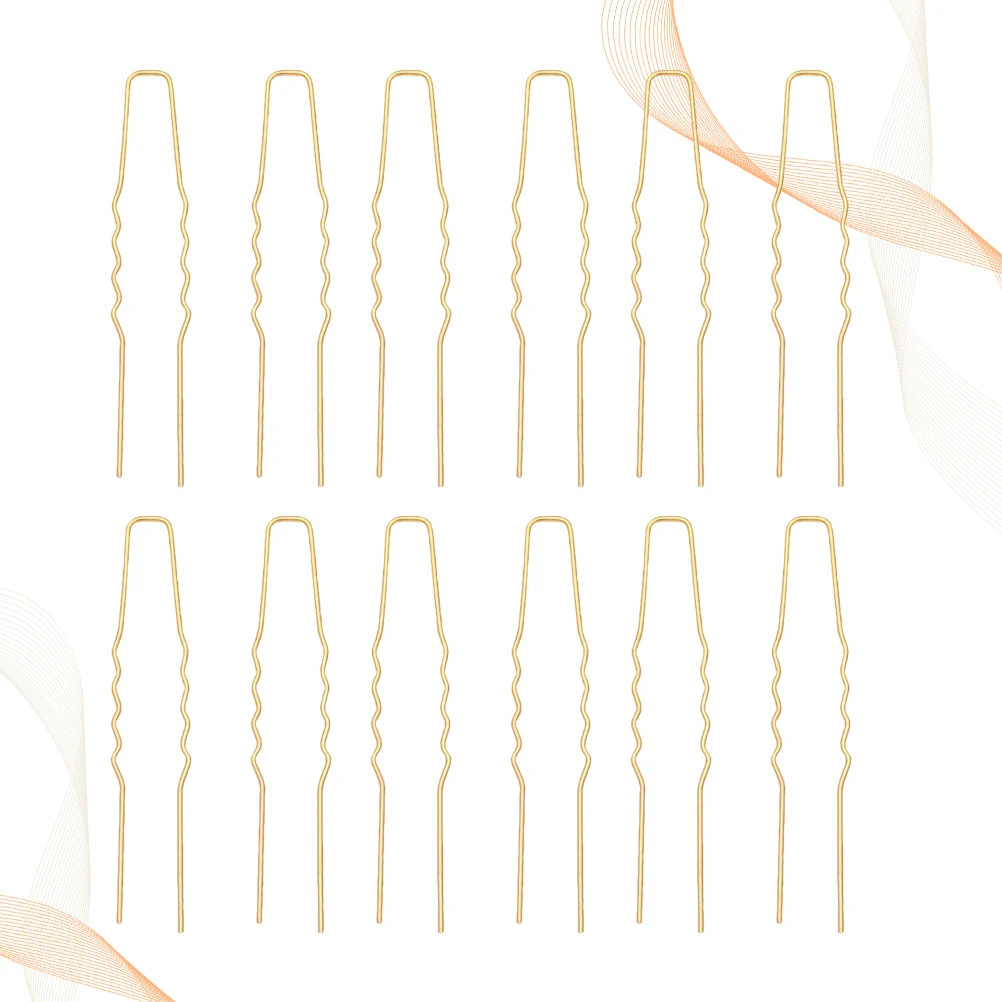 

100 Pcs Hairpin Materials Elegant U Shaped Clips Simple Practical Design Non Slip Durable Hair Accessories Women DIY