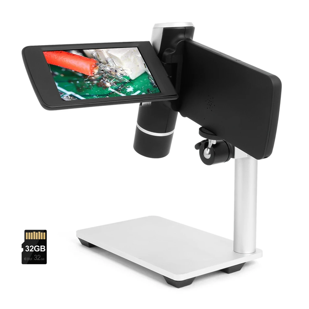 Andonstar AD203 USB-Digitalmikroskop 80-200X 1080P Tragbares Mikroskop für Kinder und Erwachsene Beobachten Sie Outdoor-Werkzeuge
