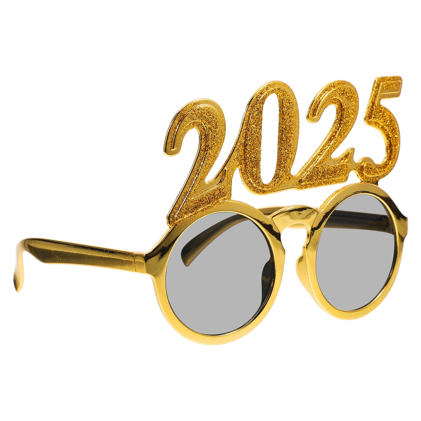 

New Year 2025 Eyeglasses Pc Material Lightweight Party Glasses Photo Props Festival Eyewear Decoration 2025 Eyeglasses