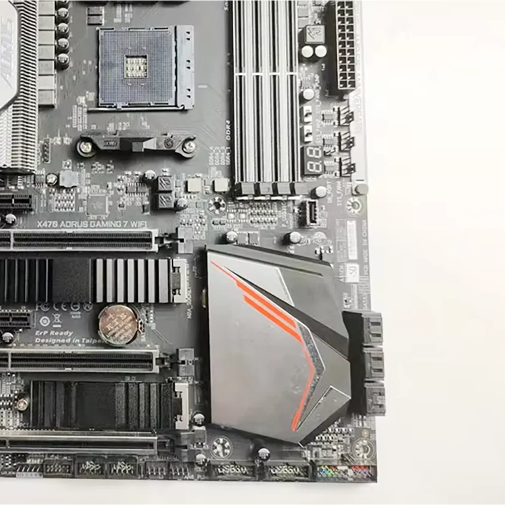Socket AM4 64GB DDR4 PCI-E 3.0 ATX Desktop Motherboard GA X470 AORUS GAMING 7 WIFI view 4