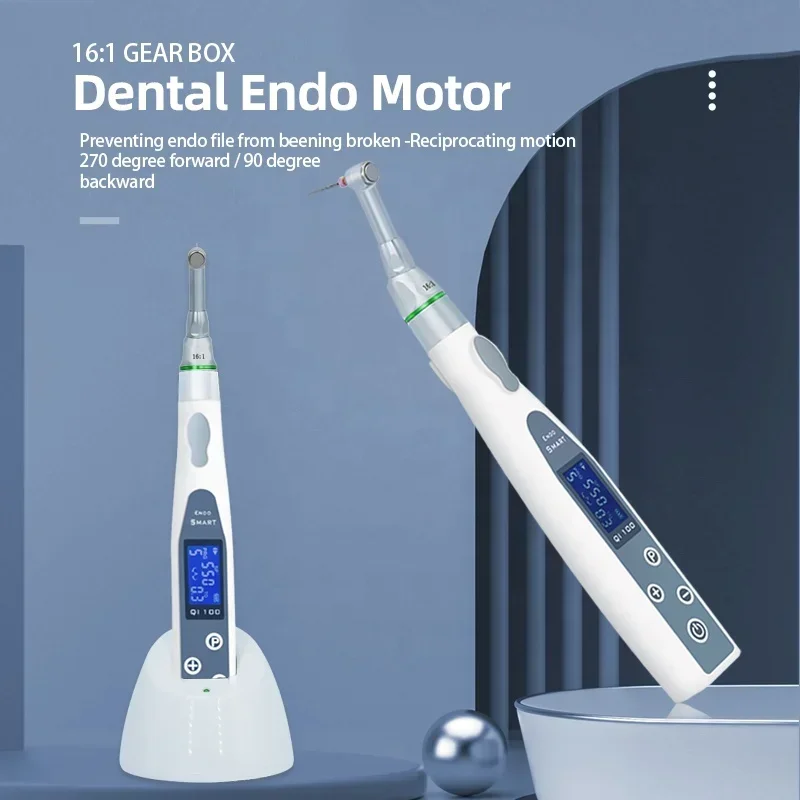 Dentals Cordless Endo Motor/Metal, Plastic, ABS