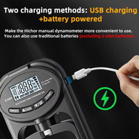 Grip Strength Tester 265Lbs/120Kg Digital Hand Dynamometer Grip Strength Meter USB LCD Screen Hand Grip Dynamometer