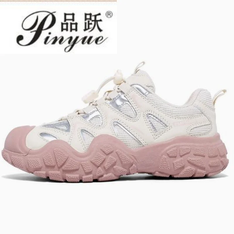 

Women's Hiking Sneakers | Chunky-Sole Casual Shoes | Breathable Mesh Upper, Perfectly for Spring Street Outdoor Casual shoes