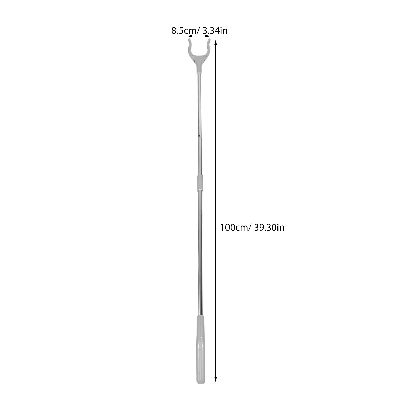 2Pcs Heavy Duty Foldable Litter Grabber Extra Long Steel Grabber Stick Lightweight Reacher Tool for Seniors Disabled Trash